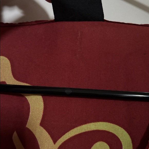 Red and Yellow Patterned Kaftan - Picture 6 of 10